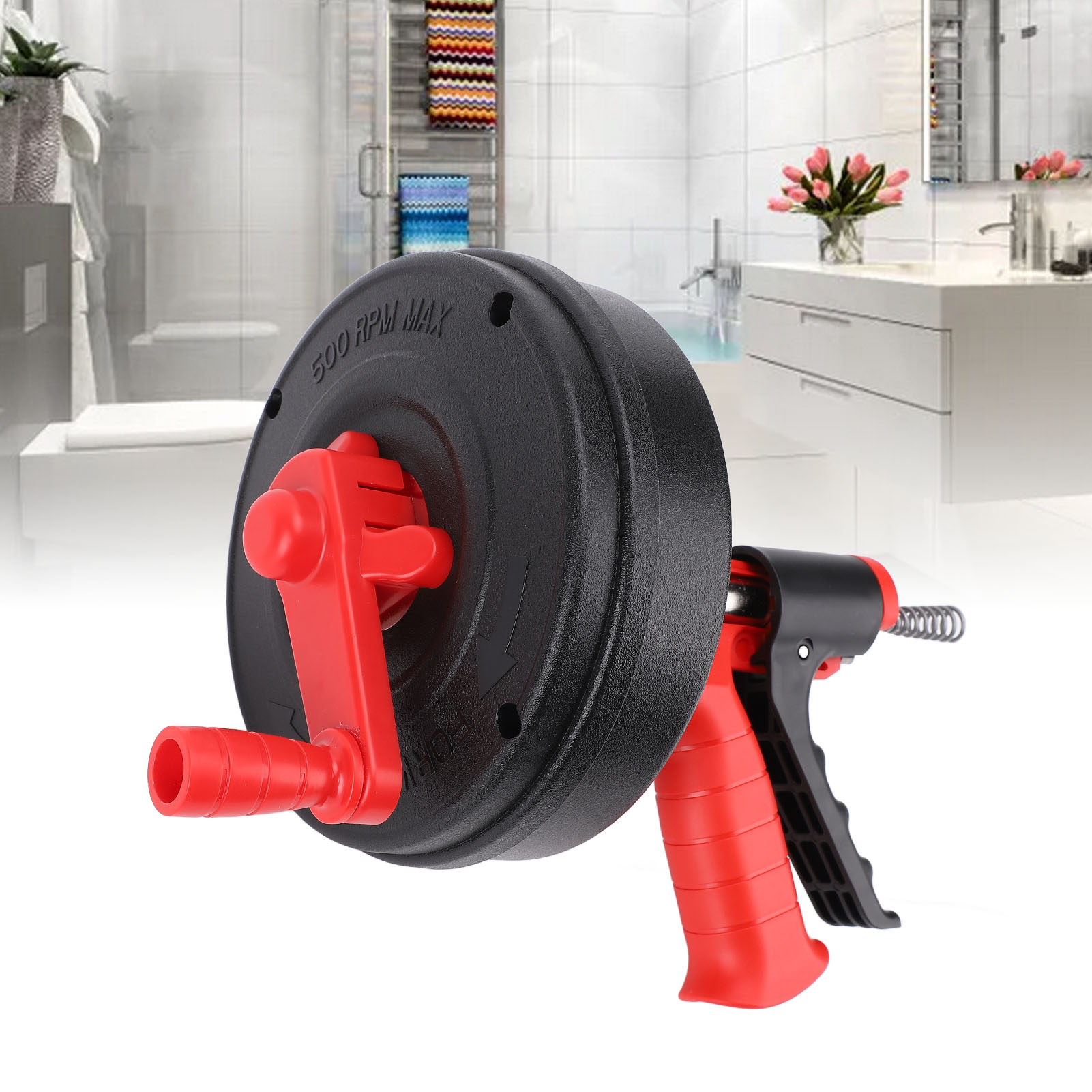Drain Snake Flexible - Yüksek Sertlikte 65 Mangan Çelik Yaylı
