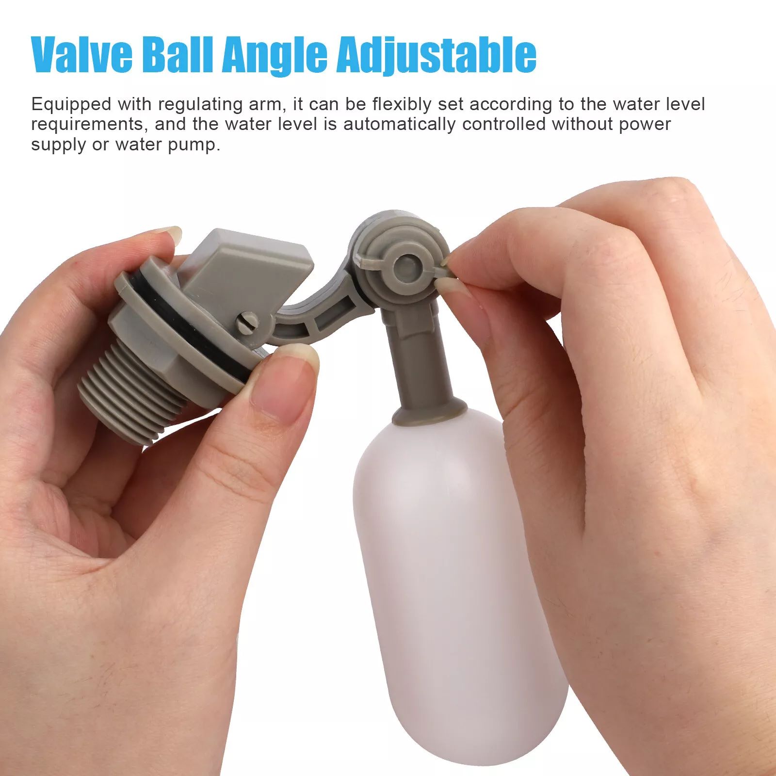 4 adet/takım plastik su şamand - Float Ball Valve incelemesi ve fiyatı