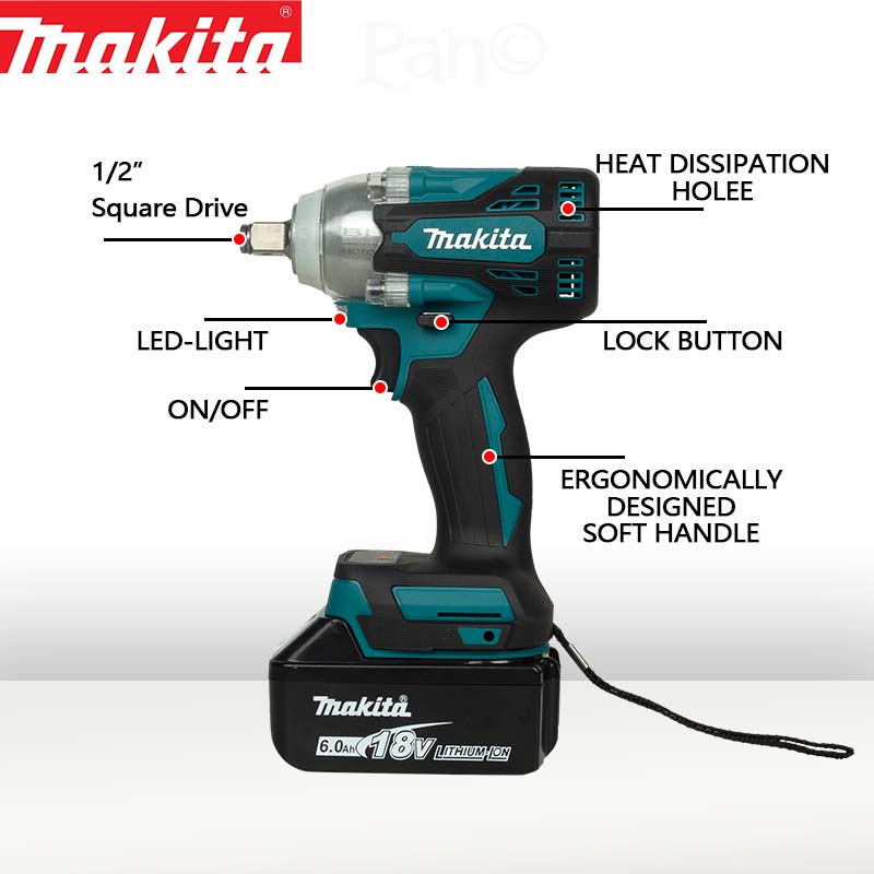 MAKITA DTW300Z Fırçasız lityum - Makita Drill Dtw300 incelemesi ve fiyatı